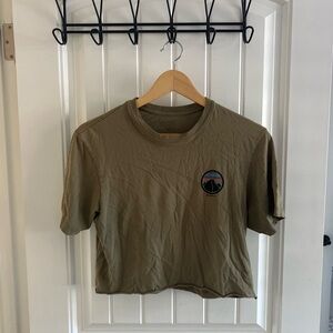 Patagonia Khaki Short Sleeve Tee